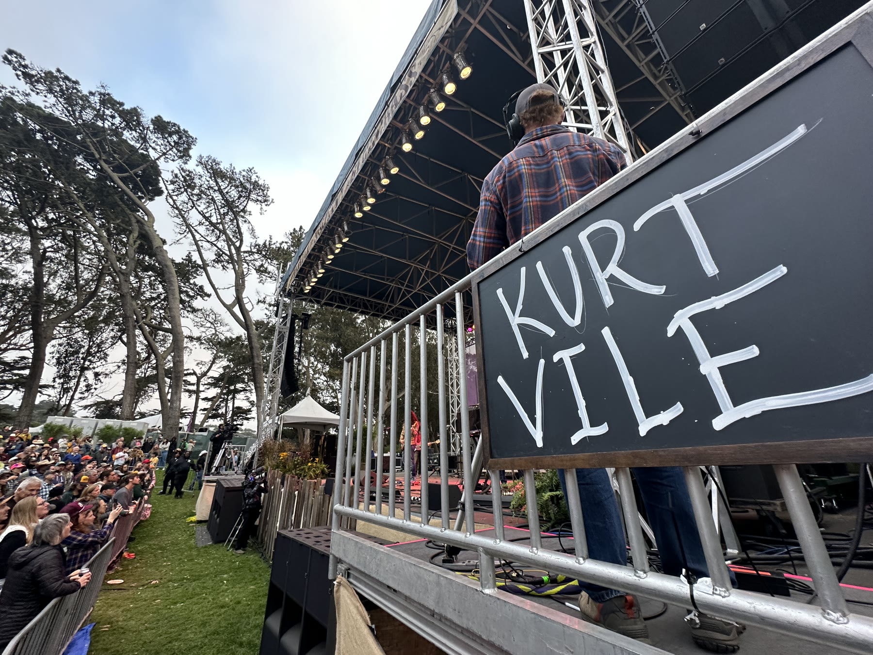 Hardly Strictly Bluegrass Music Festival behind the scenes 1