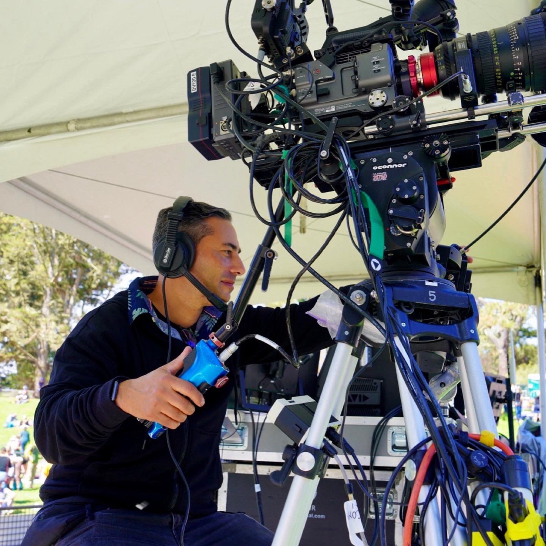 Hardly Strictly Bluegrass Music Festival behind the scenes 5