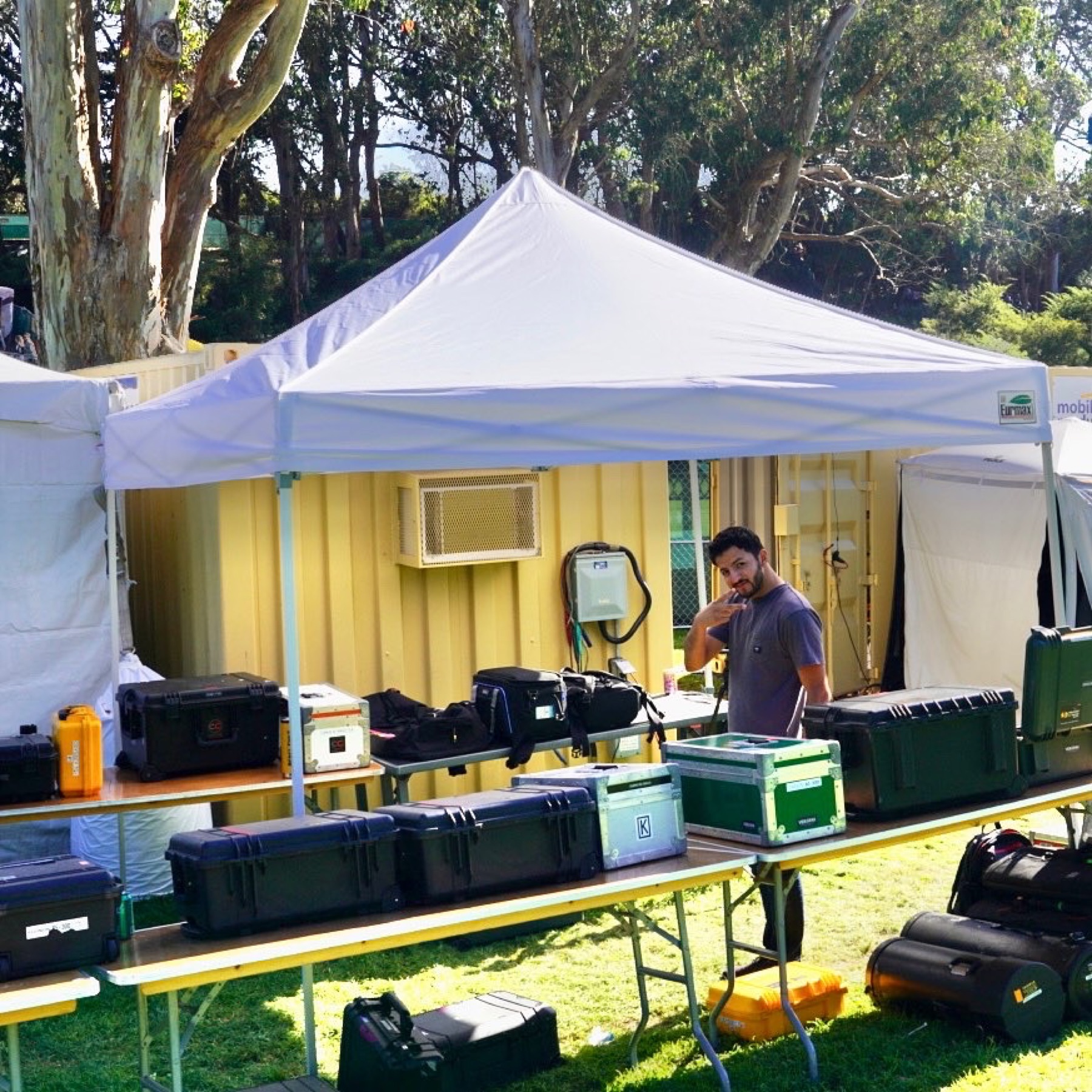 Hardly Strictly Bluegrass Music Festival behind the scenes 6