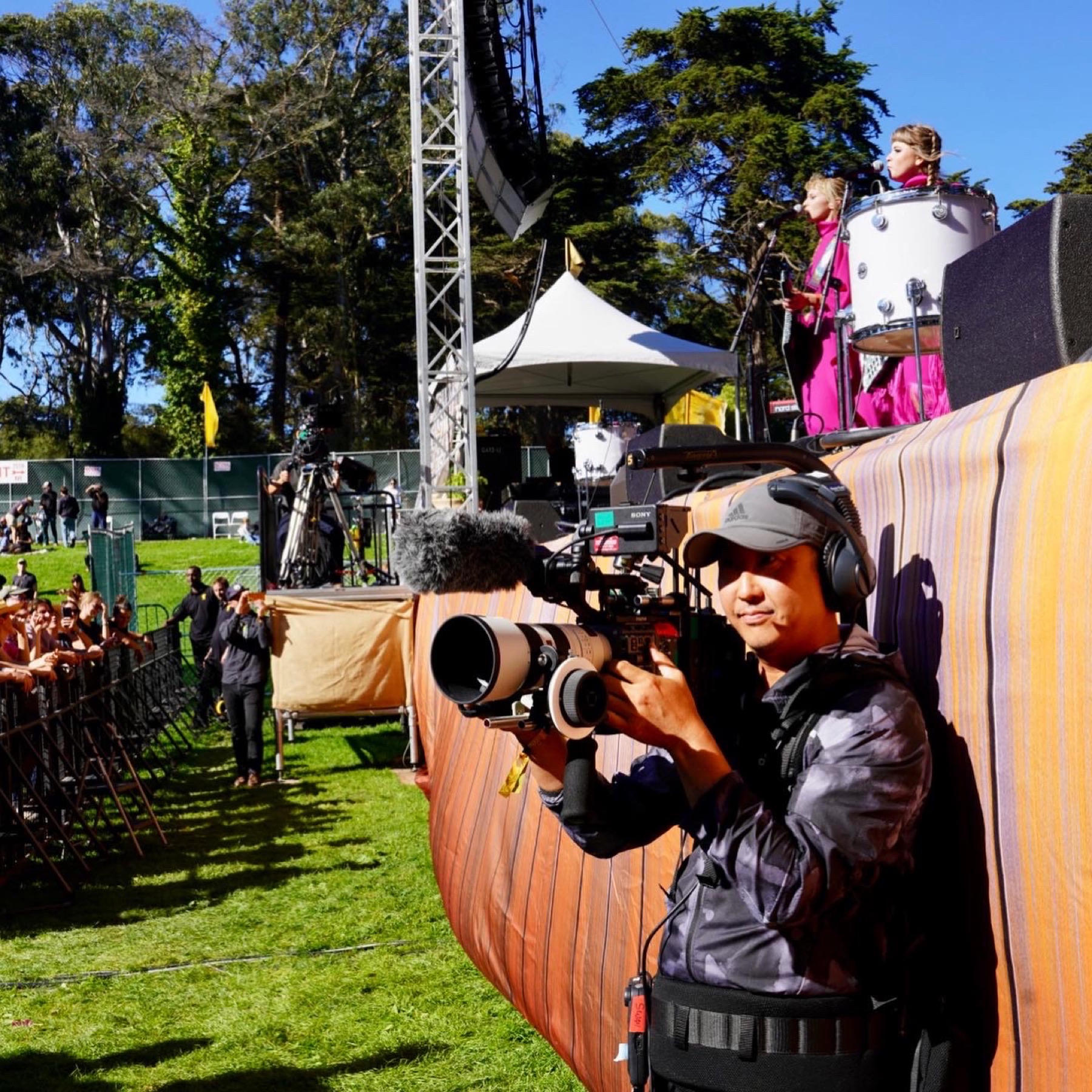 Hardly Strictly Bluegrass Music Festival behind the scenes 8