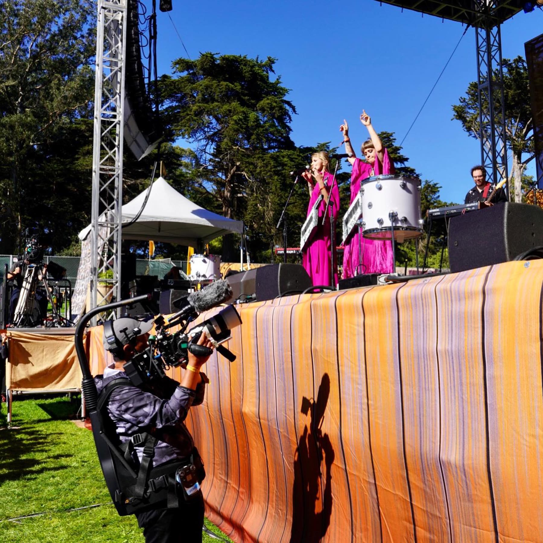Hardly Strictly Bluegrass Music Festival behind the scenes 14